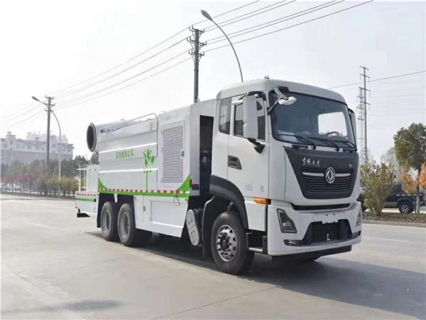 國(guó)六天龍16噸(方罐)抑塵車(chē)
