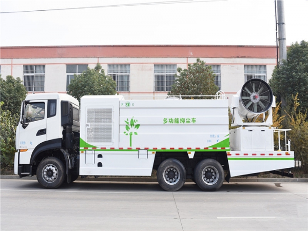 國(guó)六天龍16噸(方罐)抑塵車(chē)
